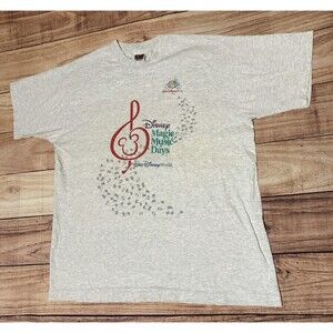 Walt Disney World 25th Anniversary ‘Magic Music Days’ Vintage Single Stitch XL